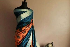 A Pure Dupion Silk Saree best to wear in wedding from Uddup Silk, Che